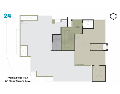 solitaire 10 Bhosale Nagar 4.5bhk flat for sale